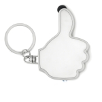 Porte-clés Like couleur blanc deuxième vue