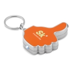 Porte-clés Like couleur orange troisième vue principale