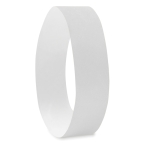 Bracelets Tyvek personnalisés de 19 mm couleur blanc