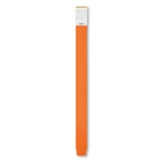 Bracelets Tyvek personnalisés de 19 mm couleur orange quatrième vue