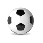Ballon de football promotionnel personnalisé avec logo Fútbol Score couleur blanc/noir