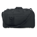 Sacs de sport personnalisés avec bandoulière réglable Sochi couleur noir