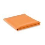 Serviette sport personnalisée en microfibre avec housse Crossfit couleur orange troisième vue