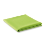 Serviette sport personnalisée en microfibre avec housse Crossfit couleur vert lime troisième vue