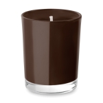 Bougie Ambiance couleur marron