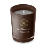 Bougie Ambiance couleur marron deuxième vue principale