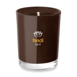 Bougie Ambiance couleur marron vue principale