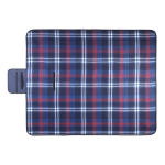 Couverture promotionnelle à offrir aux clients pliable Picnic Parkview couleur bleu troisième vue