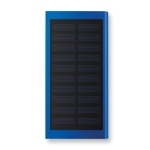 Powerbank solaire de 8.000 mAh Powercard Solarslim couleur bleu roi