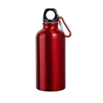 Petite gourde en aluminium aux couleurs vives 400 ml Cruiser couleur rouge