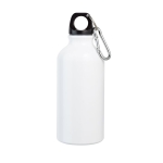 Petite gourde en aluminium aux couleurs vives 400 ml Cruiser couleur blanc