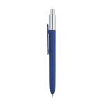 Stylo à bille de couleur avec pointe chromée Encre Bleue Essence Crome couleur bleu