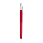 Stylo à bille de couleur avec pointe chromée Encre Bleue Essence Crome couleur rouge première vue