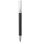 Stylo promotionnel avec effet métal à l'Encre Bleue Metallic Print couleur noir première vue