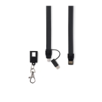 Porte-documents avec powerbank et compartiments A4 PowerNote couleur noir sixième vue