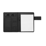 Dossier avec powerbank, feuilles et fermeture magnétique A5 TechNote couleur noir