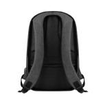 Sac à dos pour ordinateur portable de 13´´ avec port USB Energize couleur noir quatrième vue