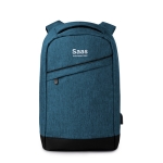 Sac à dos pour ordinateur portable de 13´´ avec port USB Energize couleur bleu cinquième vue principale
