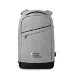 Sac à dos pour ordinateur portable de 13´´ avec port USB Energize couleur gris troisième vue principale