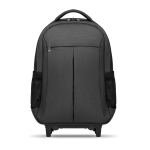 Sac à dos à roulette personnalisé avec le logo d'entreprise Wheels couleur gris cinquième vue