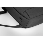Sac à dos à roulette personnalisé avec le logo d'entreprise Wheels couleur gris sixième vue
