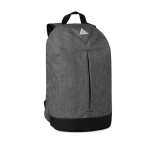 Sac à dos publicitaire de voyage antivol en polyester 600D SaveTrip couleur noir