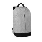 Sac à dos publicitaire de voyage antivol en polyester 600D SaveTrip couleur gris