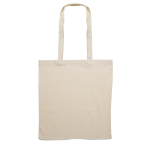 Impression de votre logo sur ce sac coton de 140 g/m2 Eco Plus couleur beige