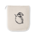Sac pliant publicitaire en coton 100 g/m2 personnalisé EcoPocket couleur blanc deuxième vue principale