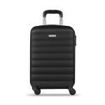 Valise publicitaire de voyage en plastique personnalisées Trend couleur noir deuxième vue