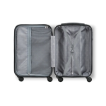 Valise publicitaire de voyage en plastique personnalisées Trend couleur argenté mat cinquième vue