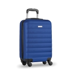 Valise publicitaire de voyage en plastique personnalisées Trend couleur bleu roi