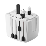 Adaptateur de voyage multifonctionnel pour clients Skross MUV USB couleur blanc sixième vue