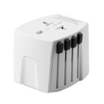Adaptateur de voyage multifonctionnel pour clients Skross MUV USB couleur blanc septième vue