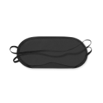 Masque de sommeil personnalisé avec logo Relax couleur noir deuxième vue