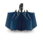 Parapluie d'entreprise pliable et coupe-vent Ø102 Hurricane couleur bleu cinquième vue