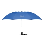 Parapluie d'entreprise pliable et coupe-vent Ø102 Hurricane couleur bleu roi vue principale