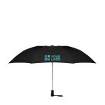 Parapluie d'entreprise pliable et coupe-vent Ø102 Hurricane vue avec zone d'impression