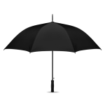 Parapluie imprimé moderne avec intérieur argenté Ø120 Monsoon Plus couleur noir troisième vue