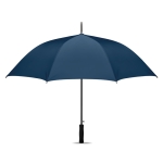 Parapluie imprimé moderne avec intérieur argenté Ø120 Monsoon Plus couleur bleu troisième vue