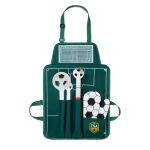 Tablier pour amateurs de football avec ustensiles de barbecue Goal couleur vert deuxième vue principale