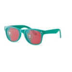 Lunettes publicitaires à motif de drapeau de pays Fanclub couleur multicolore deuxième vue