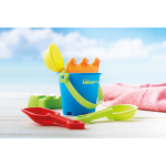 Seau de plage avec 4 accessoires pour enfants Jeu plage Junior couleur multicolore vue d'ambiance principale
