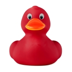 Canard en caoutchouc pour baignoire personnalisé avec logo Colors couleur rouge