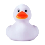 Canard en caoutchouc pour baignoire personnalisé avec logo Colors couleur blanc