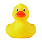 Canard en caoutchouc pour baignoire personnalisé avec logo Colors couleur jaune
