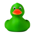 Canard en caoutchouc pour baignoire personnalisé avec logo Colors couleur vert