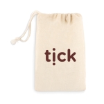 Lot de 3 casse-têtes dans une pochette en coton pour clients Unhook couleur beige deuxième vue principale