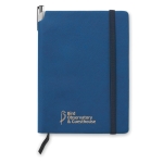 Carnet Uptown couleur bleu deuxième vue principale