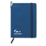 Carnet Uptown couleur bleu deuxième vue principale